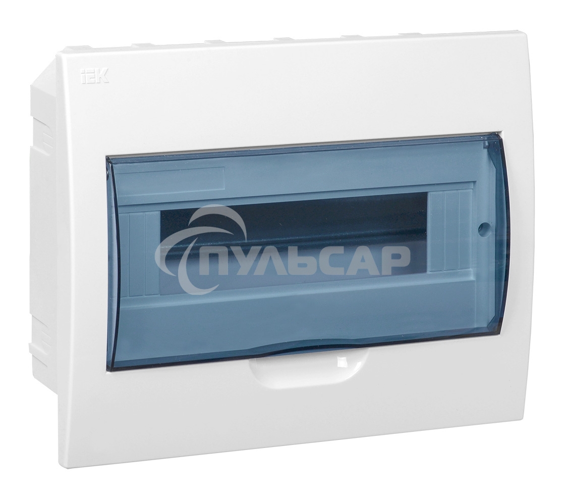 Бокс ЩРВ-П-12модулей встраиваемый пластик IP41 MKP12-V-12-40-10 IEK