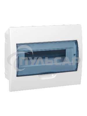 Бокс ЩРВ-П-12модулей встраиваемый пластик IP41 MKP12-V-12-40-10 IEK