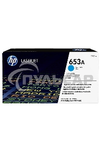 Тонер Картридж HP 653A CF321A голубой для HP MFP M680 (16000стр.)