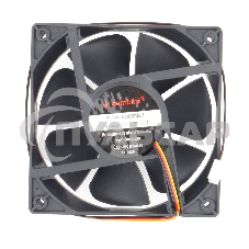 Вентилятор для корпуса Gembird 18661 черный, 120 мм, 2500 об/мин, 38.65 дБ, 3 pin