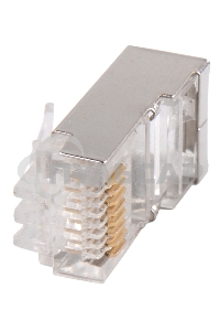 Разъем для кабеля RJ45 FTP кат. 5e GENERICA ITK CS3-1C5EF-G