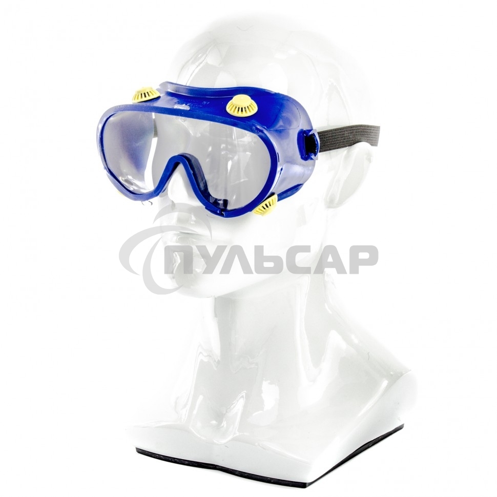 Очки защитные закрытого типа с непрямой вентиляцией, поликарбонат Россия Сибртех