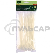 Хомуты СИБРТЕХ,200x3,6 мм,пластмассовые,белые,100 шт. 45527