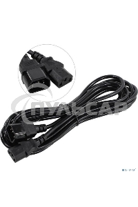 Кабель монитор-компьютер (UPS->уст-во) ExeGate Power EC-5P (С13->С14) VDE-250V-3*1,00-CU, 10A, 5м