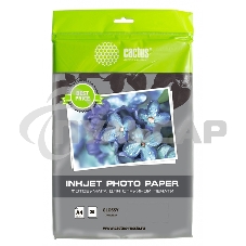 Фотобумага Cactus CS-GA413020ED A4/130г/м2/20л./белый глянцевое для струйной печати