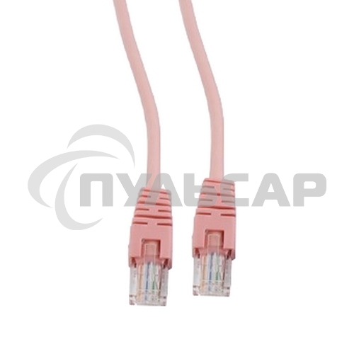 Патч-корд UTP Cablexpert кат.5e, 0.5м, литой, многожильный, розовый