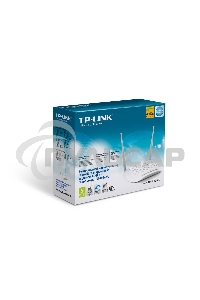 Сетевое оборудование TP-Link SOHO TD-W8961N(RU) 300 Мбит/с, 2T2R, ADSL2/ADSL+, Annex A, 4 порта 100 Мбит/с