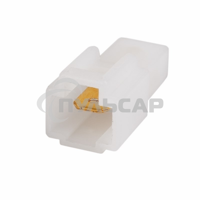 Клемма плоская штекер 6.3 мм 1-1.5 мм² (РП-п 1.5-(6.3)) + колодка Rexant