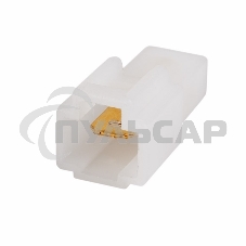 Клемма плоская штекер 6.3 мм 1-1.5 мм² (РП-п 1.5-(6.3)) + колодка Rexant