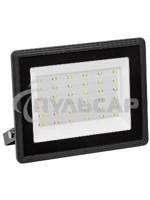 Прожектор Iek LPDO601-50-40-K02 СДО 06-50 светодиодный черный IP65 4000 K IEK