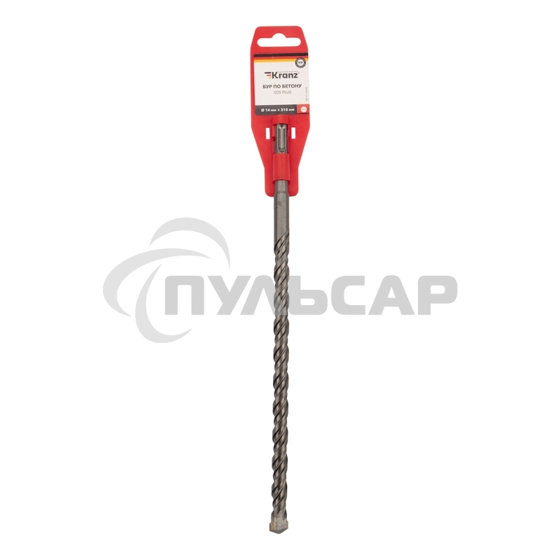 Бур по бетону 14х310 мм SDS PLUS Kranz