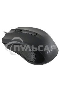 Мышь проводная Oklick 225M черный, 1200 dpi, USB, кнопки - 3