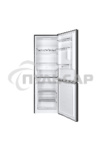 Холодильник Maunfeld MFF185SFSB черный мат. двухкамерный 211/104л морозилка снизу