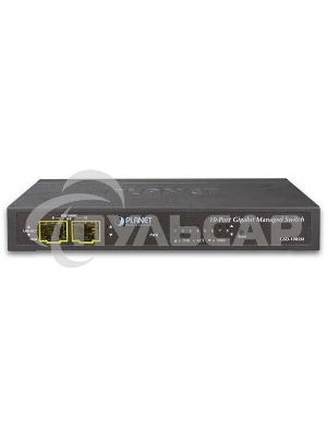 Коммутатор управляемый GSD-1002M IPv4/IPv6 Managed 8-Port 10/100/1000Mbps + 2-Port 100/1000X SFP Gigabit Desktop Ethernet Switch (POE PD, External PWR)