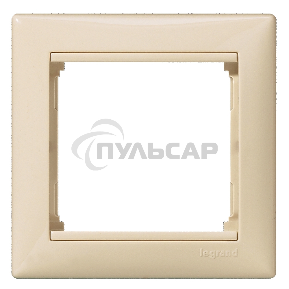 Рамка 1-м Valena горизонт. сл. кость (DIY-упак.) Leg 695631