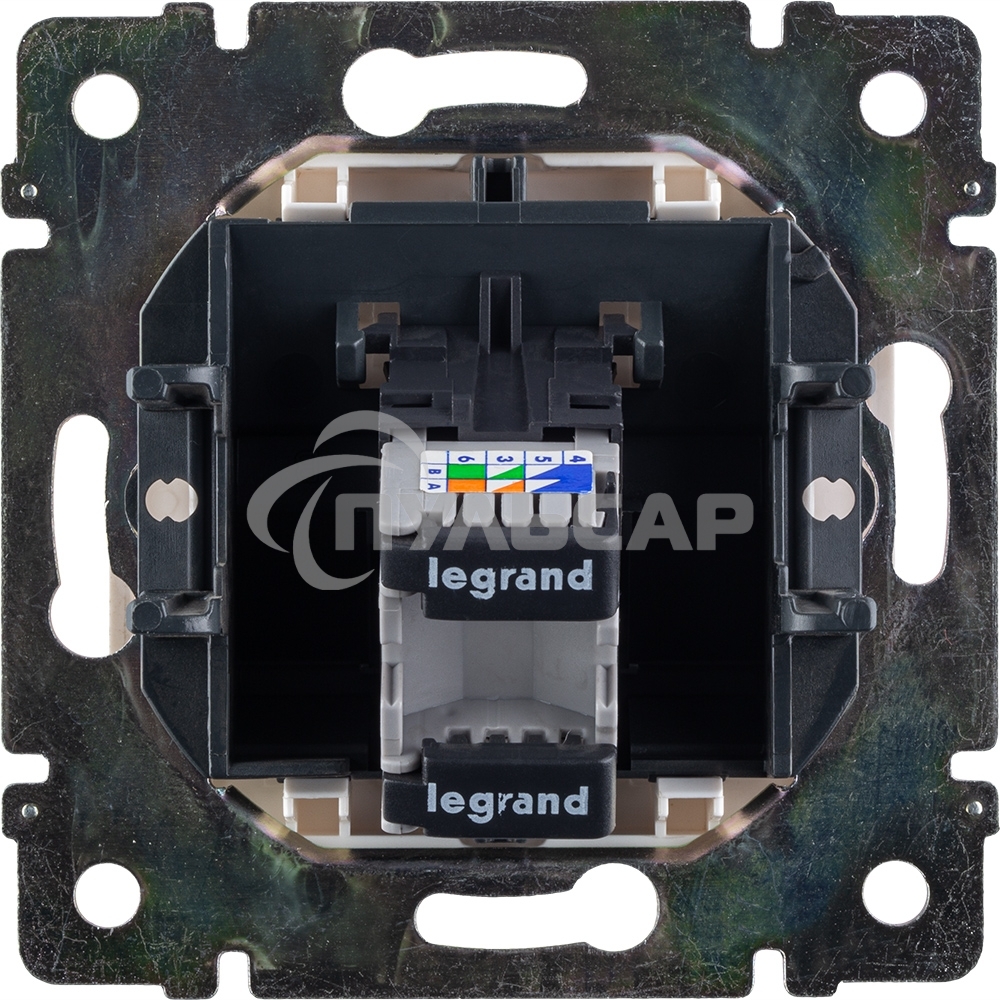 Компьютерная розетка Legrand Valena 774230, белая RJ45 5 кат UTP