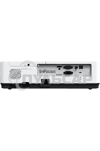 Проектор INFOCUS IN1014 3LCD, 3400 lm, XGA (1024x768), 2000:1, 1.481.78:1, 3.5мм in, Composite video, VGA IN, HDMI IN, USB b, лампа 20000ч.(ECO mode), RS232, 1x10W, 31дБ, 3,1 кг