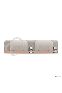 Радиатор для процессора ExeGate ESNK-P0067PS.1U.3647.Cu серебристый, алюминий/медь, 165 Вт