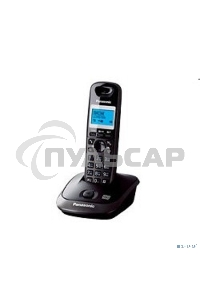 Телефон беспроводной (DECT) Panasonic KX-TG2521RUT (титан) АОН, Caller ID,спикерфон,голосовой АОН,полифония,цифровой автоответчик