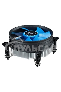 Кулер для процессора DEEPCOOL CK-11509 черный, 92 мм, алюминий, 2200 об/мин, 26.8 дБ, 3 pin, 65 Вт, 56 мм