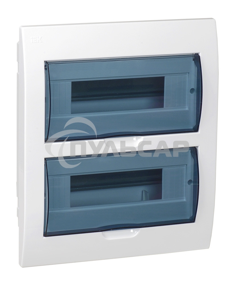 Бокс ЩРВ-П-24модуля встраиваемый пластик IP41 MKP12-V-24-40-10 IEK