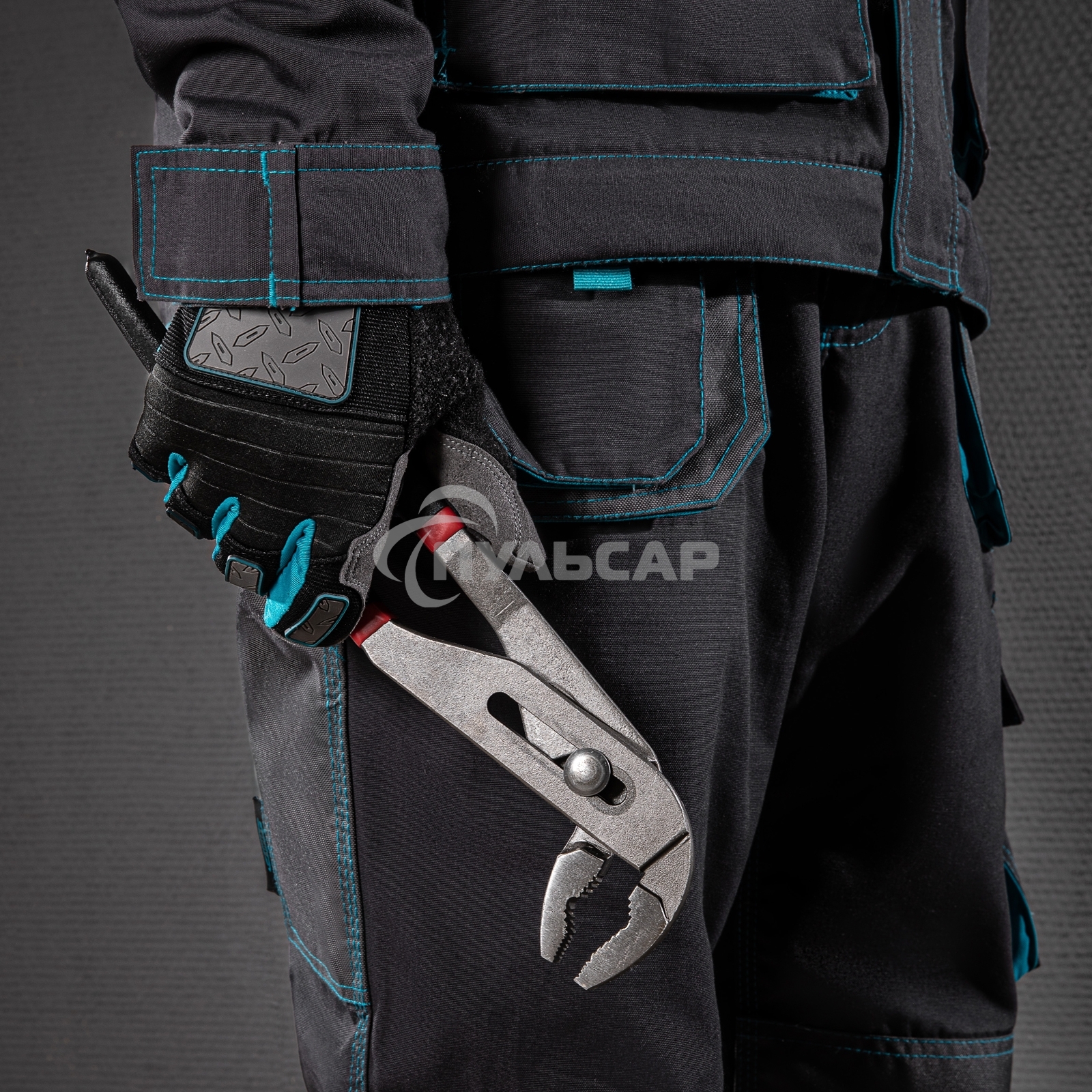 Клещи Matrix 300 мм переставные обливные рукоятки