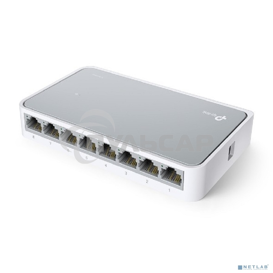 Коммутатор TP-Link SOHO TL-SF1008D Коммутатор 8-port 10/100M mini Desktop Switch, 8 10/100M RJ45 ports, Plastic case