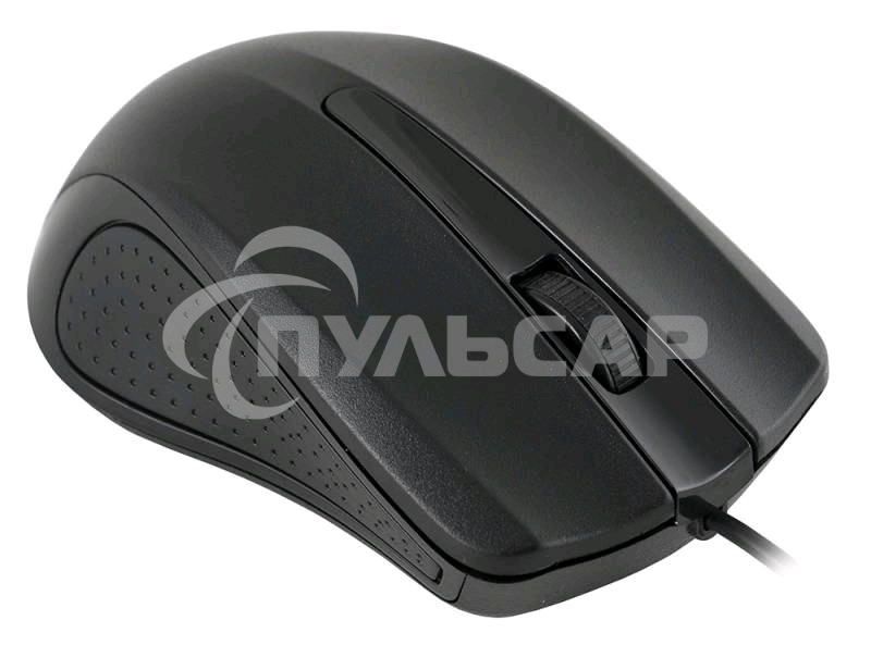 Мышь проводная Oklick 225M черный, 1200 dpi, USB, кнопки - 3