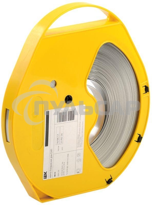 Лента бандажная ЛМ-50 (F 2007; COT 37; F 207) (уп.50м) ИЭК UZA-L50