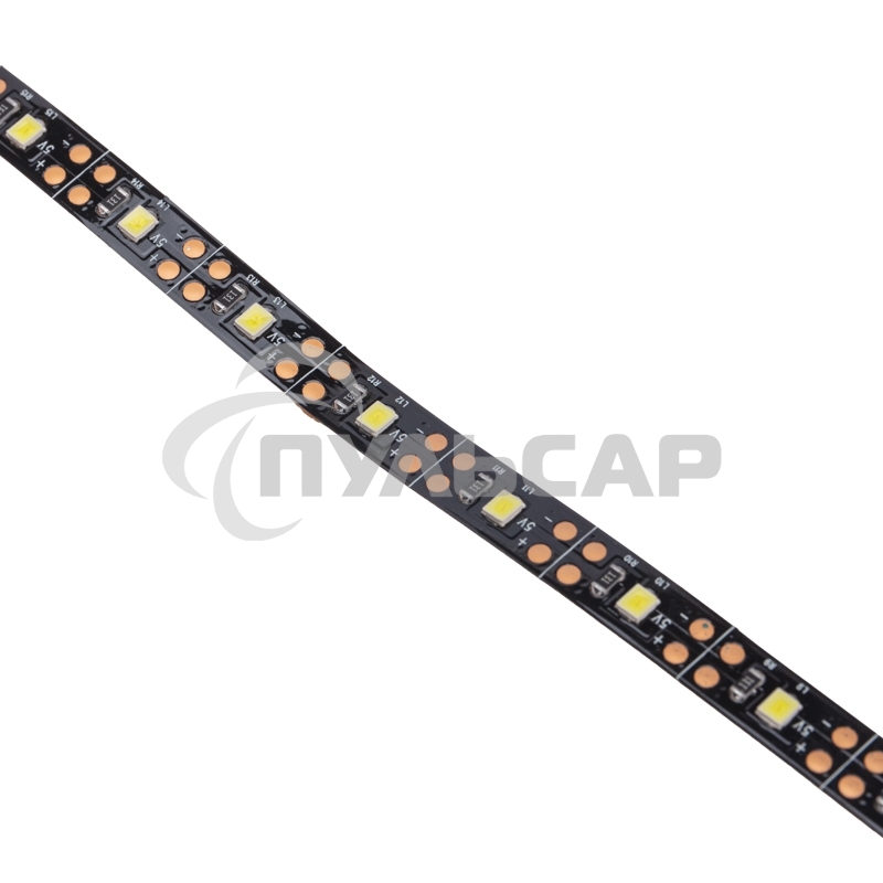 Лента светодиодная с USB-коннектором 5 В IP23 SMD 2835 60 LED/м 2 м белый (6500 K) LAMPER