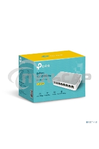 Коммутатор TP-Link SOHO TL-SF1008D Коммутатор 8-port 10/100M mini Desktop Switch, 8 10/100M RJ45 ports, Plastic case