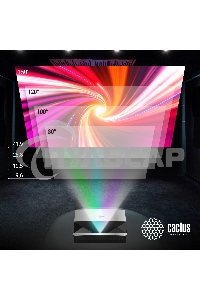 Проектор Cactus CS-U1.SG DLP 27200Lm (3840x2160) 800000:1 ресурс лампы:25000часов 2xUSB typeA 2xHDMI 9.7кг