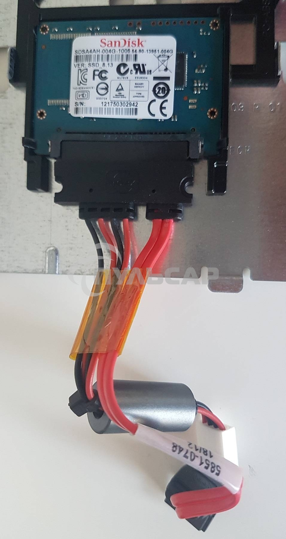 Жесткий диск 4Gb SSD HP LJ Enterprise 600 M601/M602/M603 (CE988-4Gb) OEM