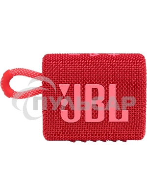 Портативная акустика JBL GO 3, красный