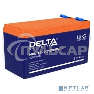Батарея Delta HRL 12-9 X/(1234W)X (12V 9Ah)
