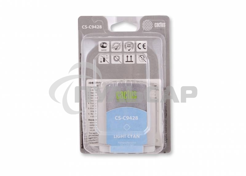 Картридж струйный Cactus CS-C9428 светло-голубой для №85 HP DJ 30/130 (72ml)