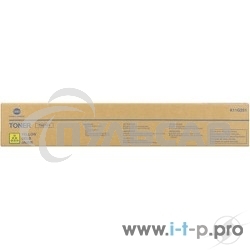 Картридж лазерный Konica-Minolta bizhub C220/280 желтый TN-216Y (o)