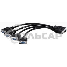 Кабель Matrox CAB-L60-4XAF Quad analog upgrade cable (Кабель для апгрейда 3-х портовой карты в 4-х портовую) Кабель Matrox CAB-L60-4XAF Quad analog upgrade cable (Кабель для апгрейда 3-х портовой карты в 4-х портовую)