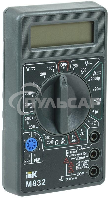 Мультиметр Iek TMD-2S-832 цифровойUniversal M832 IEK