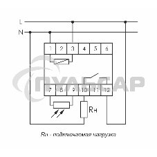 Фотореле AZ-112 (выносной герметичный фотодатчик монтаж на DIN-рейке 1 модуль 230В 16А) F&F EA01.001.013