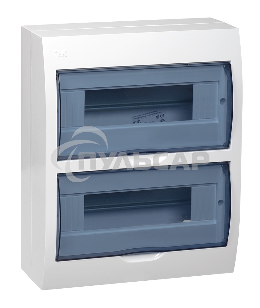 Бокс ЩРН-П-24модуля навесной пластик IP41 MKP12-N-24-40-10 IEK