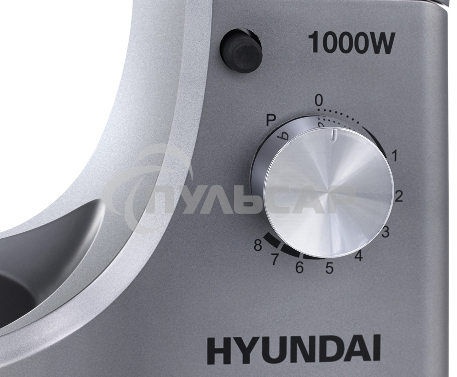 Миксер планетарный Hyundai HYM-S5451 1000Вт серый/черный