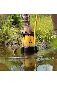 Дренажный насос для чистой и грязной воды DP-600S, 600 Вт, напор 7 м, 13000 л/ч Denzel