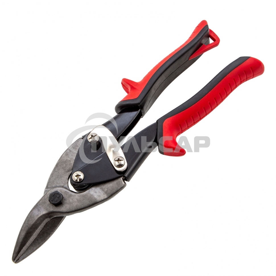 Ножницы по металлу Matrix, 250 мм, правые, обрезиненные рукоятки