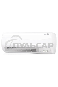 Тепловентилятор Ballu BFH/W-102W, белый, 2000 Вт, 25 м2, таймер