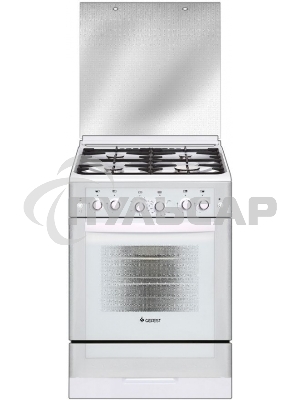 Плита газовая Gefest ПГ 6300-02 0040 белый, конфорок 4 шт, духовка 52 л, 60 см x 85 см x 60 см