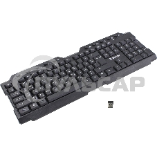 Клавиатура беспроводная Defender Element HB-195 RU USB черный