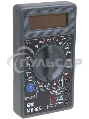 Мультиметр Iek TMD-2B-830 цифровойUniversal M830B IEK