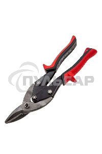 Ножницы по металлу Matrix, 250 мм, правые, обрезиненные рукоятки