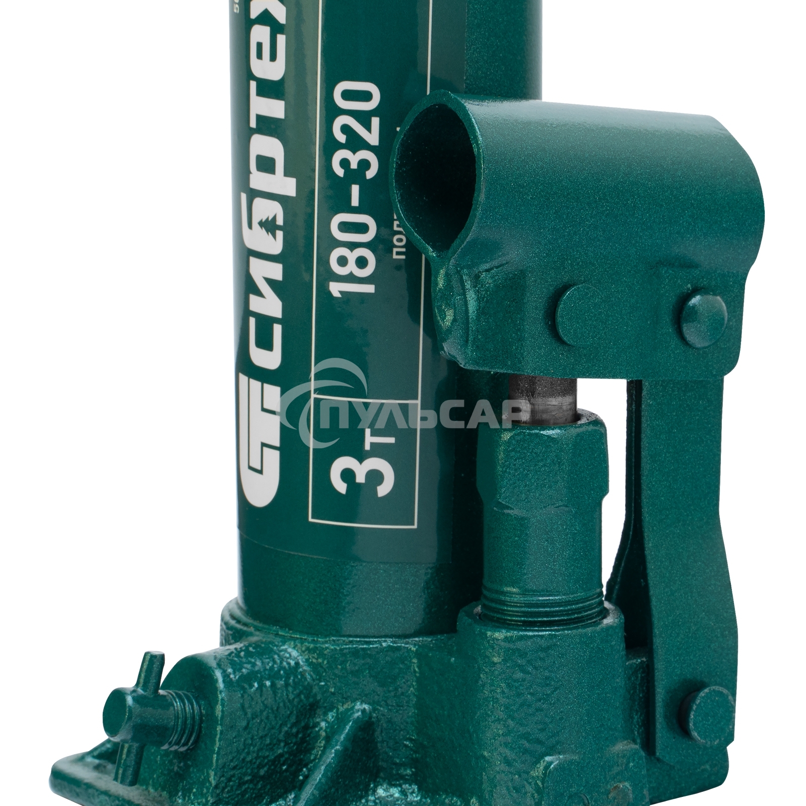 Домкрат гидравлический Сибртех бутылочный, 3т, 180-320мм